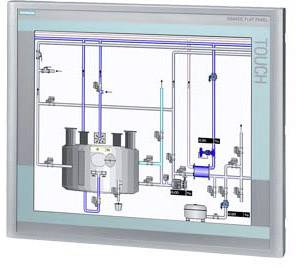 Siemens - 6AV7861-6TB10-1BA0 - SIEMENS DISPLAY, PANEL, HMI-1