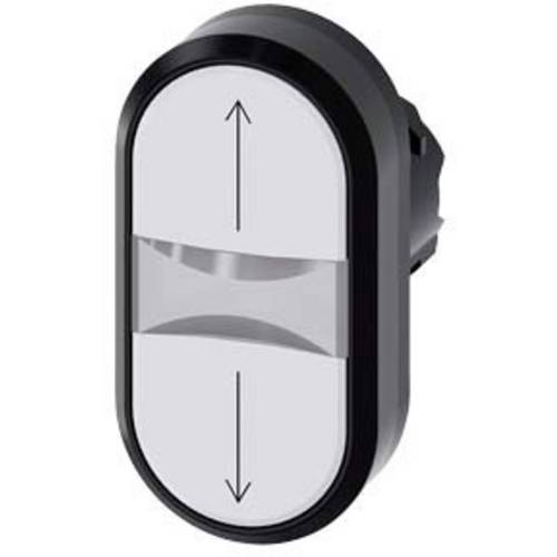 Siemens 3SU10003AB660AN0 3SU1000-3AB66-0AN0 Doppeldrucktaster (B x H) 29.8 mm x 57.7 mm IP66, IP67, IP69/IP69K 1 St.