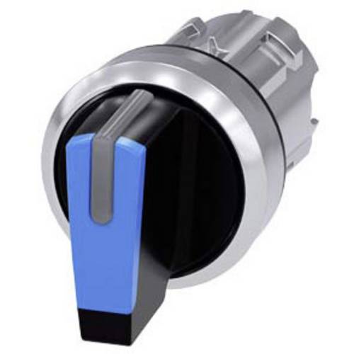 Siemens 3SU10522BM500AA0 3SU1052-2BM50-0AA0 Knebelschalter Knebel Blau 2 x 45 ° 1 St.