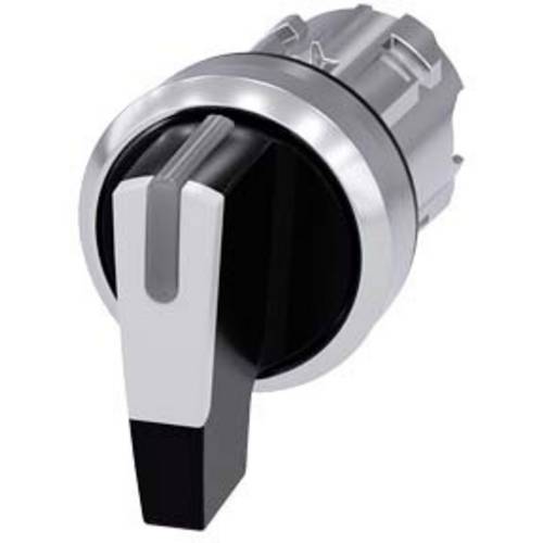 Siemens 3SU10522CL600AA0 3SU1052-2CL60-0AA0 Knebelschalter Knebel Weiß 2 x 45 ° 1 St.