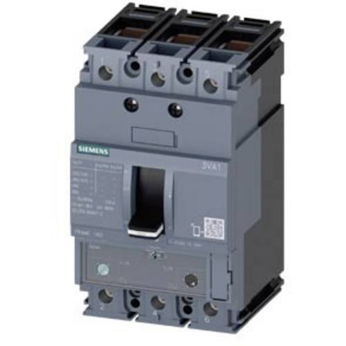 Thumbnail - Siemens 3VA1112-6EF36-0AA0 Leistungsschalter 1 St. Einstellbereich (Strom): 88 - 125 A Schaltspannung (max.): 690 V/AC (...