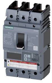 Siemens 3VA6110-7JP31-2AA0 Leistungsschalter 1 St. Einstellbereich (Strom): 40 - 100 A Schaltspannung (max.): 600 V/AC (...