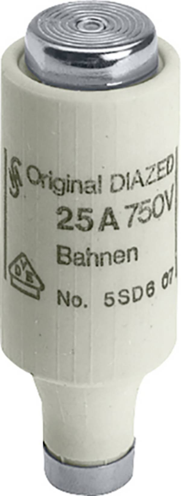 Siemens 5SD611 Sicherungseinsatz Passend für (Sicherungen) Sicherungsgröße 000 - 4 Sicherungsgröße = DIII 63 A 750 V/AC 5 St.