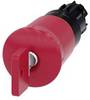 Siemens 3SU1000-1HQ20-0AA0 Not-Halt-Pilzdrucktaster mit Verdrehschutz IP66, IP67, IP69/IP69K 1 St. Piece