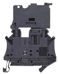 Siemens 8WH10001GG08 Sicherungsklemme 6.2 mm Schrauben Schwarz 1 St.