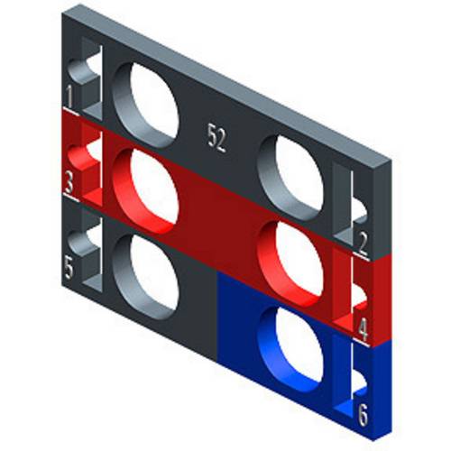 Siemens 6ES71936CP522MC0 6ES7193-6CP52-2MC0 SPS-Kennzeichnungsschild