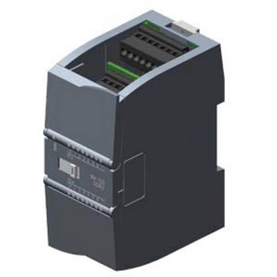 Elektronisches Gerät in grauer Farbe, mit mehreren Steckplätzen und Anschlüssen für industrielle Anwendungen.