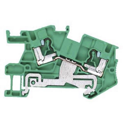 Siemens 8WH60010CH07 PE-Durchgangsklemme 8.2 mm Steck-Klemm Grün, Gelb 1 St.