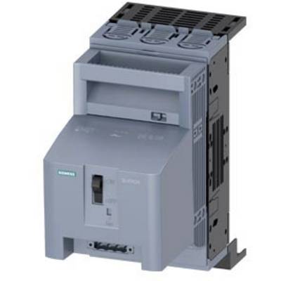 Ein blaues, rechteckiges elektronisches Gerät mit Lüftungsschlitzen, möglicherweise ein elektrisches Steuerungselement.