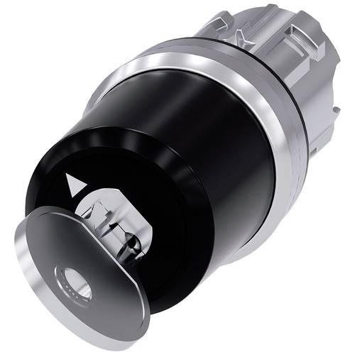 Thumbnail - Siemens 3SU10505PC010AA0 3SU1050-5PC01-0AA0 Schlüsselschalter 1 x 45 ° IP66, IP67, IP69/IP69K 1 St.