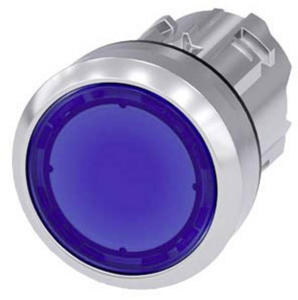 Siemens 3SU10510AA500AA0 3SU1051-0AA50-0AA0 Leuchtdruckschalter    rastend  (Ø x H) 29.5 mm x 29.5 mm IP66, IP67, IP69/IP69K 1 St.