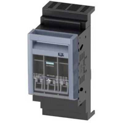 Ein Siemens-Schütz, ein elektrisch betriebener Schalter, der verwendet wird, um Leistungsschaltkreise zu steuern, mit grauer und schwarzer Abdeckung.