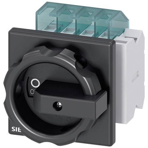 Lasttrennschalter Schwarz 4polig 6 mm² 16 A 1 Schließer, 1 Öffner 690 V/AC Siemens 3LD20032EP51
