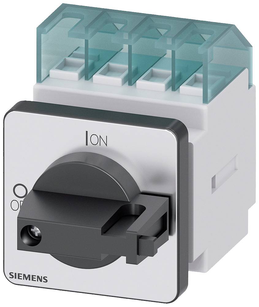 Siemens Lasttrennschalter Schwarz 3polig 6mm² 16A 690 V/AC 3LD20220TK11