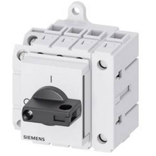 Lasttrennschalter Schwarz 4polig 16 mm² 40 A 1 Schließer, 1 Öffner 690 V/AC Siemens 3LD33301TL11