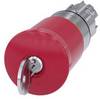 Siemens 3SU1050-1HN20-0AA0 Not-Halt-Pilzdrucktaster absperrbar IP66, IP67, IP69/IP69K 1 St. Piece