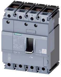Siemens 3VA1112-3GD42-0AA0 Leistungsschalter 1 St. Einstellbereich (Strom): 125 - 125 A Schaltspannung (max.): 690 V/AC ...