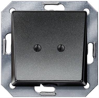 Siemens Schalterprogramm  Abdeckung   Carbon 5TG1221 1 St.