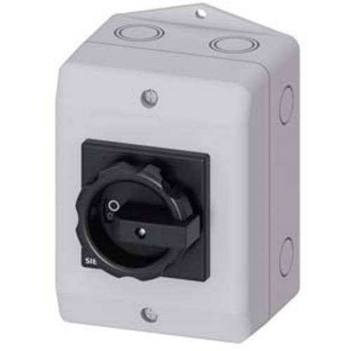 Lasttrennschalter Schwarz 3polig 16 mm² 32 A 1 Schließer, 1 Öffner 690 V/AC Siemens 3LD22641GP51