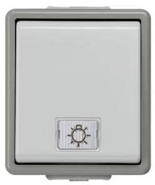 Siemens Schalterprogramm   Jalousie-Schalter Delta Grau 5TA4716 1 St.