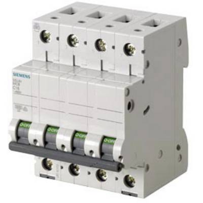'Bild eines dreipoligen Leistungsschalters mit grünen Schaltern und schwarzen Hebeln, geeignet für Elektroinstallationen und Sicherheitsschutz.'