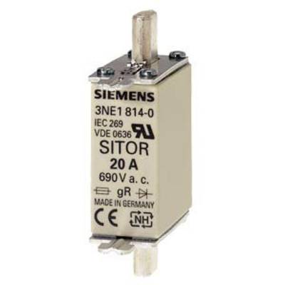 Siemens 3NE18170 Sicherungseinsatz   Sicherungsgröße = 0  50 A  690 V 1 St.
