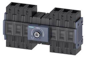 Netzumschalter 3polig 160 A 8 Wechsler 415 V/AC Siemens 3KC03342NE000AA0