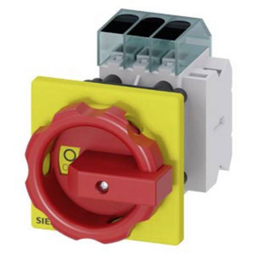 Lasttrennschalter Rot, Gelb 3polig 16 mm² 16 A 1 Schließer, 1 Öffner 690 V/AC Siemens 3LD30541TK53