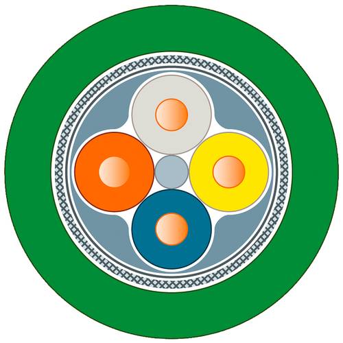 Siemens Seriell Anschlusskabel Grün