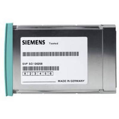 Ein silbernes Siemens-Gerät mit Etikett, darauf Text 'Tested' und Seriennummer 'SVP SO 126258'. Hergestellt in Deutschland.