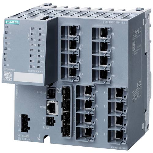 Siemens 6GK5416-4GS00-2AM2 Netzwerk Switch 10 / 100 / 1000 MBit/s