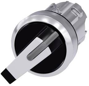 Siemens 3SU10522FF600AA0 3SU1052-2FF60-0AA0 Knebelschalter Knebel Weiß 2 x 45 ° 1 St.