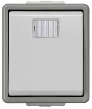 Siemens Schalterprogramm   Taster Delta Grau 5TD4706 1 St.