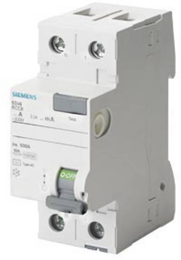 Siemens 5SV41110KL 5SV4111-0KL FI-Schutzschalter AC 16 A 0.01 A 230 V