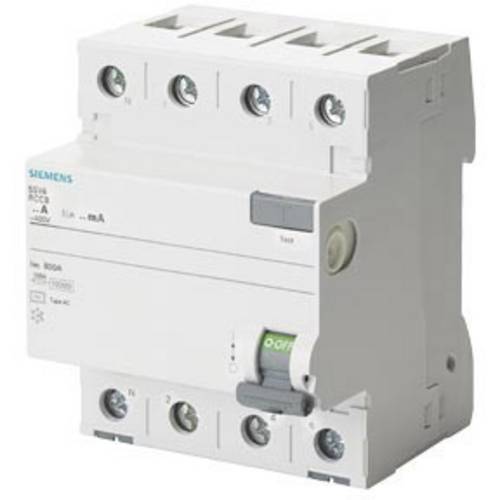 Siemens 5SV43440KL 5SV4344-0KL FI-Schutzschalter AC 40 A 0.03 A 400 V