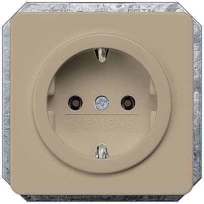 Siemens Schalterprogramm Steckdosen-Abdeckung Bronze 5UH1225 1 St.