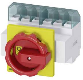 Lasttrennschalter Rot, Gelb 6polig 16 mm² 25 A 690 V/AC Siemens 3LD21033VK53