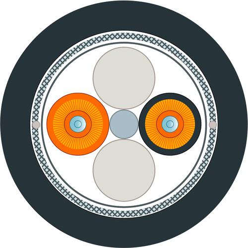 Siemens 6XV18736GT30 Glasfaser LWL Anschlusskabel Schwarz, Orange 50/125 µ Multimode OM2