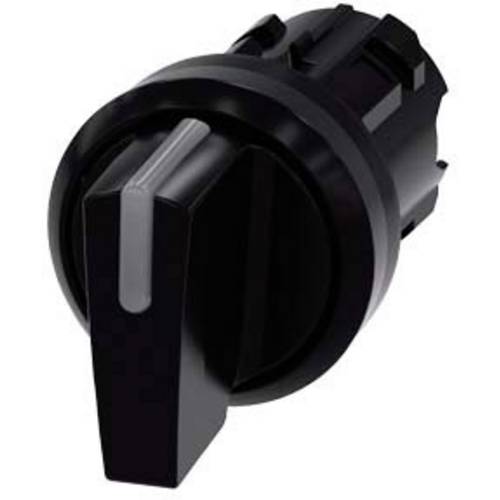 Thumbnail - Siemens 3SU10022BL100AA0 3SU1002-2BL10-0AA0 Knebelschalter Knebel Schwarz 2 x 45 ° 1 St.