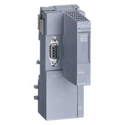 Ein graues elektronisches Gerät mit mehreren Anschlüssen. Es hat eine rechteckige Form und zeigt einen Verbindungspunkt auf der Vorderseite.