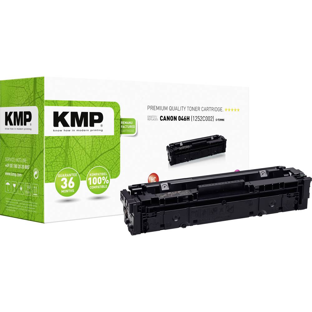 KMP Tonercassette vervangt Canon 046H Compatibel Magenta 5000 bladzijden C-T39MX