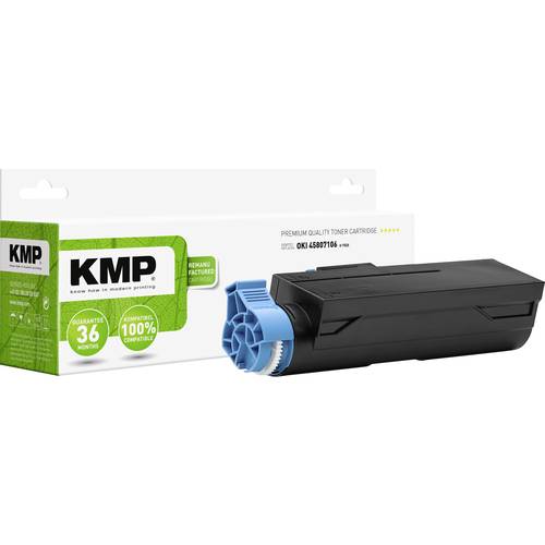 KMP Toner ersetzt OKI 45807106 Kompatibel Schwarz 8500 Seiten O-T52X 3355,3000