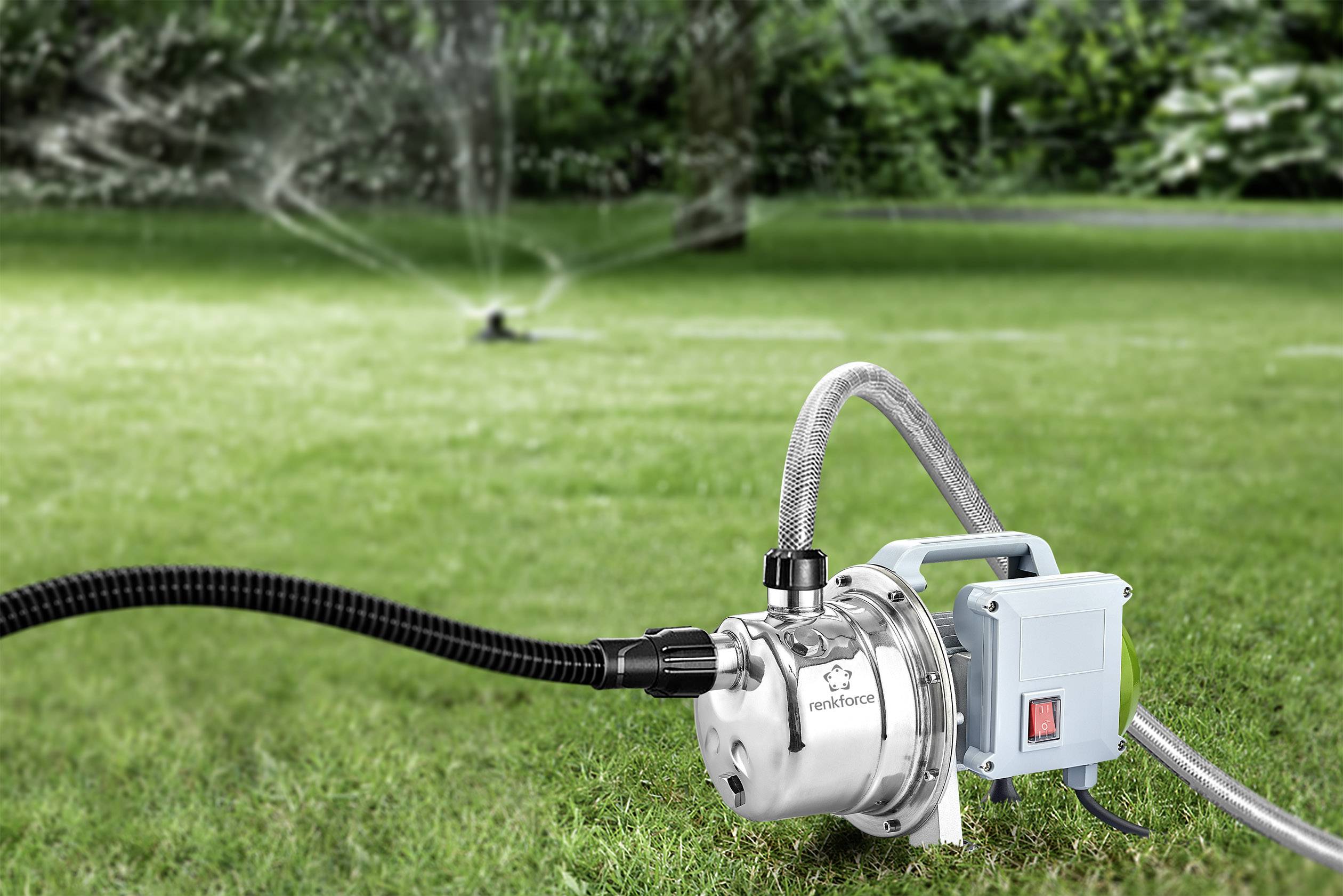 renkforce Gartenpumpe