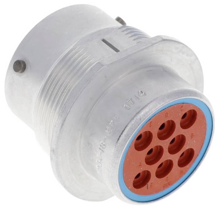 TE Connectivity HD34-18-8PE Rundstecker Flanschstecker Gesamtpolzahl: 8 Serie (Rundsteckverbinder): HD30 1 St.