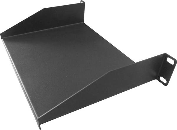 Renkforce RF-3429162 10 Zoll Netzwerkschrank-Geräteboden   Geeignet für Schranktiefe: ab 300 mm Schwarz