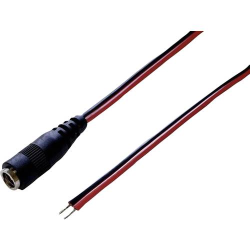 Thumbnail - TRU COMPONENTS TC-2511286 Niedervolt-Anschlusskabel Niedervolt-Stecker - offene Kabelenden 5.50 mm 2.10 mm 30 cm 1 St.
