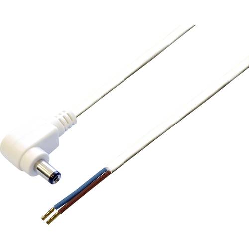 Thumbnail - TRU COMPONENTS TC-2511313 Niedervolt-Anschlusskabel Niedervolt-Stecker - offene Kabelenden 5.50 mm 2.10 mm 30.00 cm 1 St...
