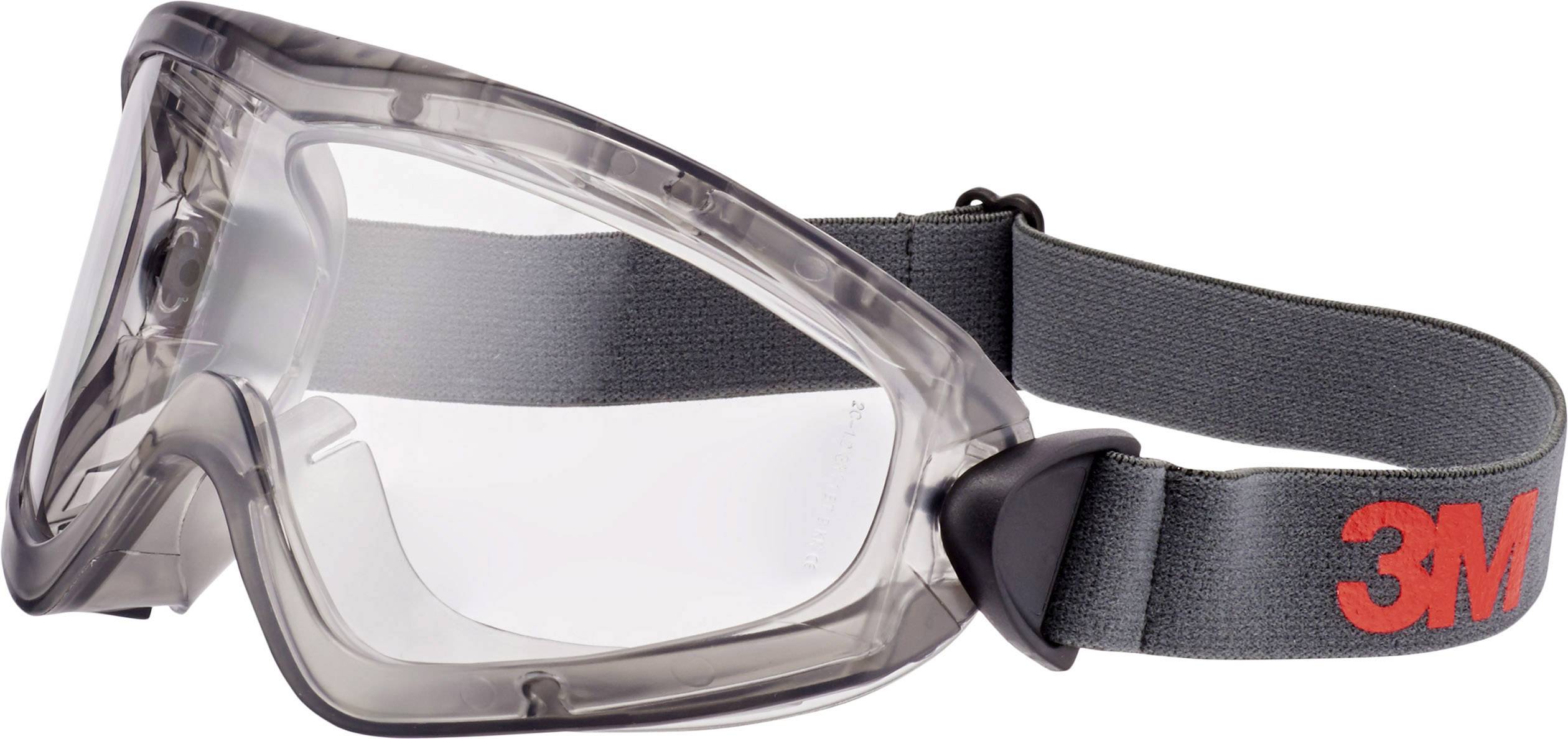 3M Vollsichtbrille inkl. Antibeschlag-Schutz 2891-SG Grau (2891-SG)