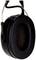 Professioneller schwarzer Gehörschutz mit gepolsterten Ohrmuscheln, geeignet für Lärmschutz in lauten Umgebungen.