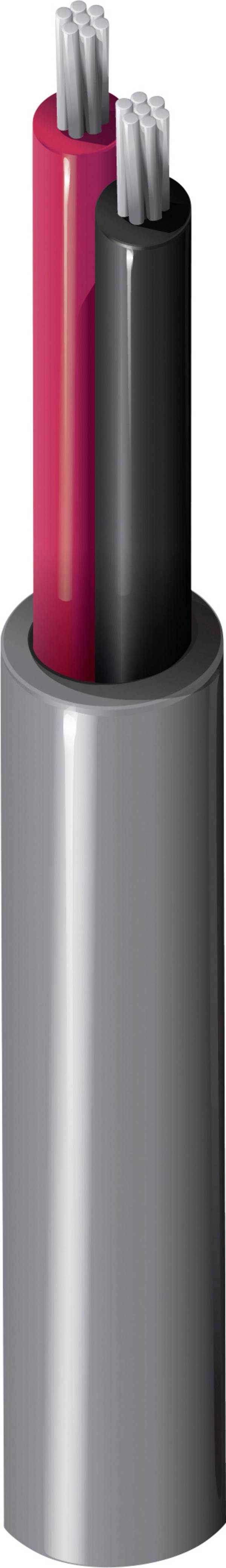 Belden 8442 060U500 Lautsprecherkabel 2 x 0.35 mm² Chrom Meterware